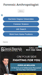 Mobile Screenshot of forensicanthropologist.net